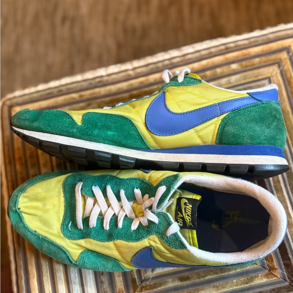 Nike Green and Yellow Sneakers
